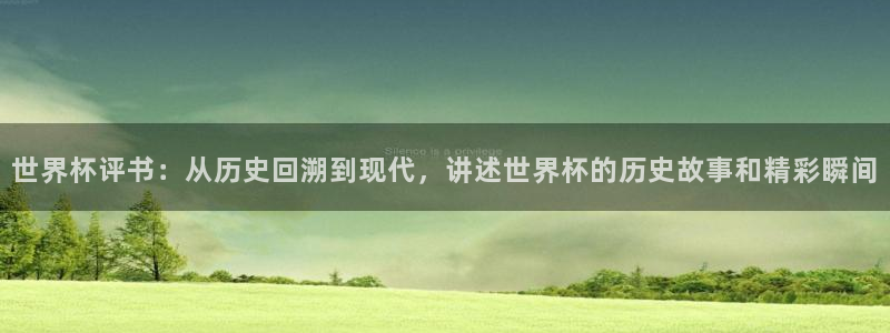 2026足球世界杯：世界杯评书：从历史回溯到现代，讲述世界杯的历史故事和精彩瞬间
