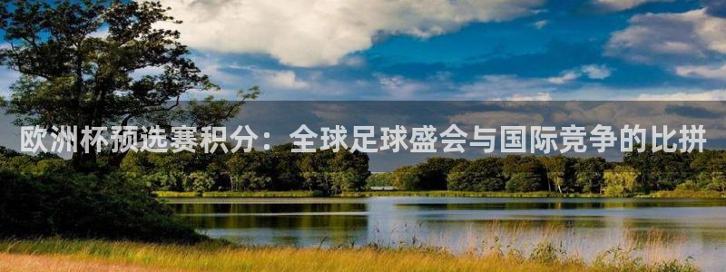 2026世界杯买球：欧洲杯预选赛积分：全球足球盛会与国际竞争的比拼